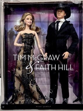 Barbie Tim McGraw & Faith Hill Doll Duo - Black & Gold